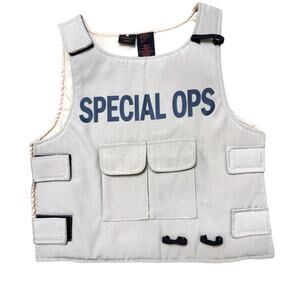 Authentic Kids Special Operations Vest Small 5/6 Velcro Tabs